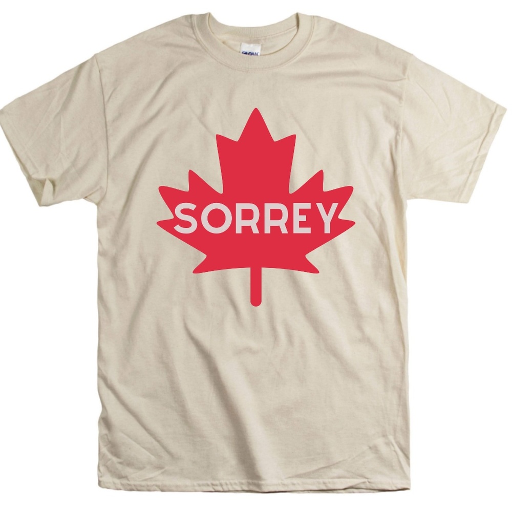 Sorrey Canada Maple Leaf Unisex T-Shirt Canadian